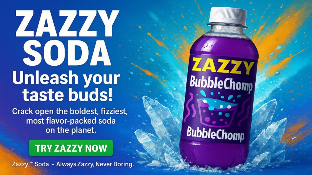 Zazzy Soda - Sworx Bottling